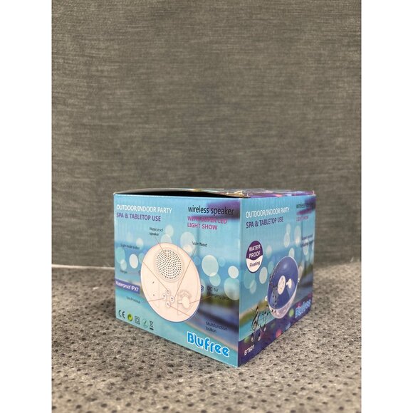 Wireless Waterproof Floating Speaker For Indoor/OutdoorAmazing Light Bluetooth - Picture 3 of 12